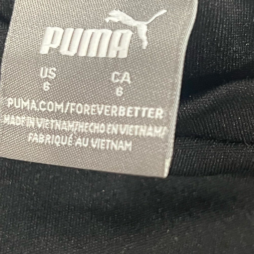 Puma Boys 2-Piece Athletic Set | Black Tank & Shorts Outfit Size 6 - Picture 2 of 5